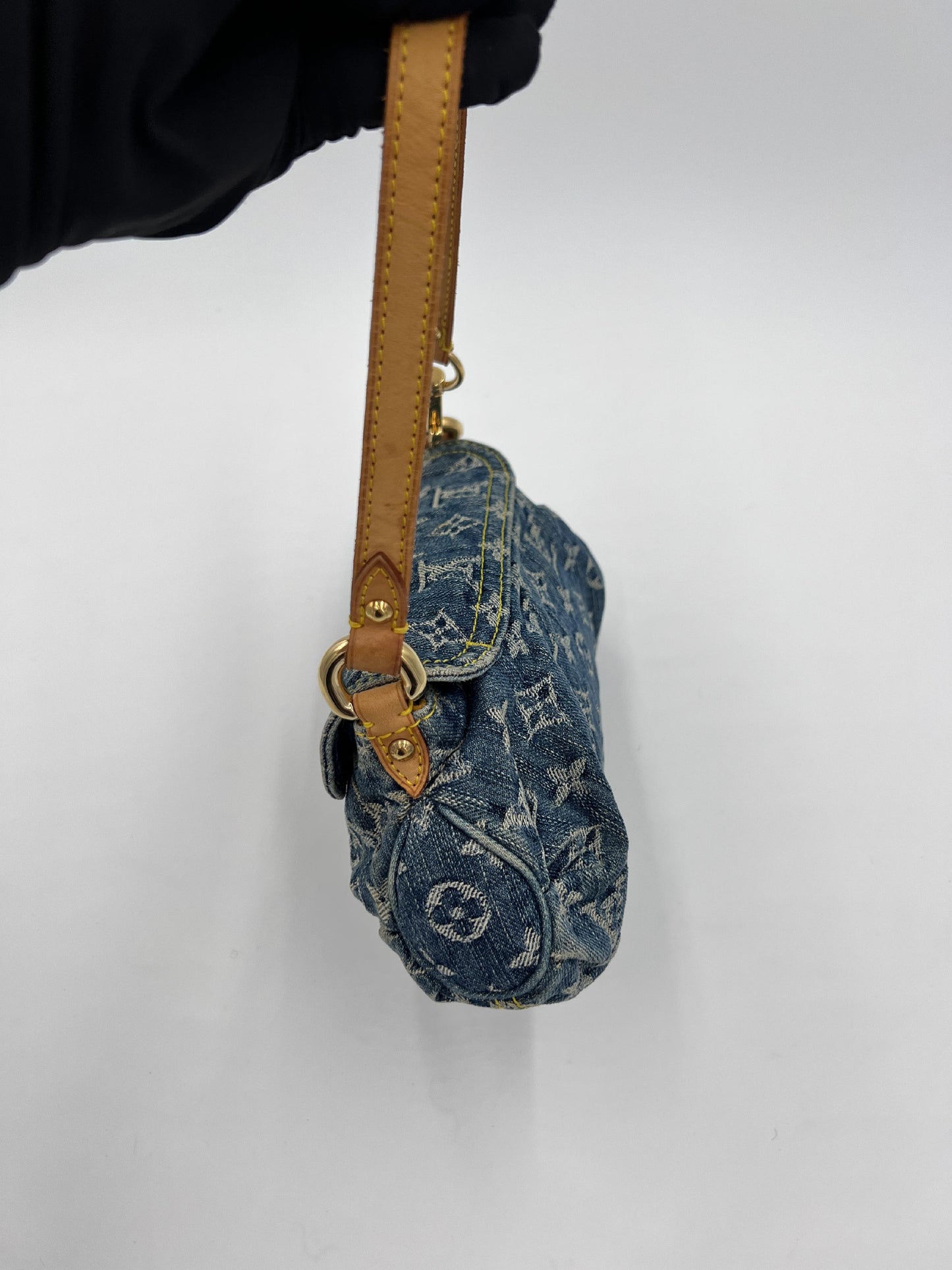 Louis Vuitton Denim Mini Pleaty