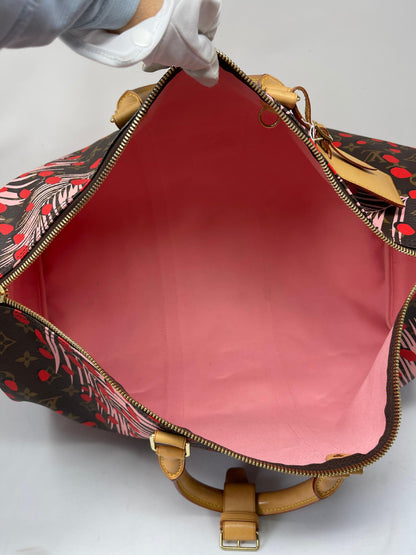 Louis Vuitton Keepall Bandouliere Jungle Dots