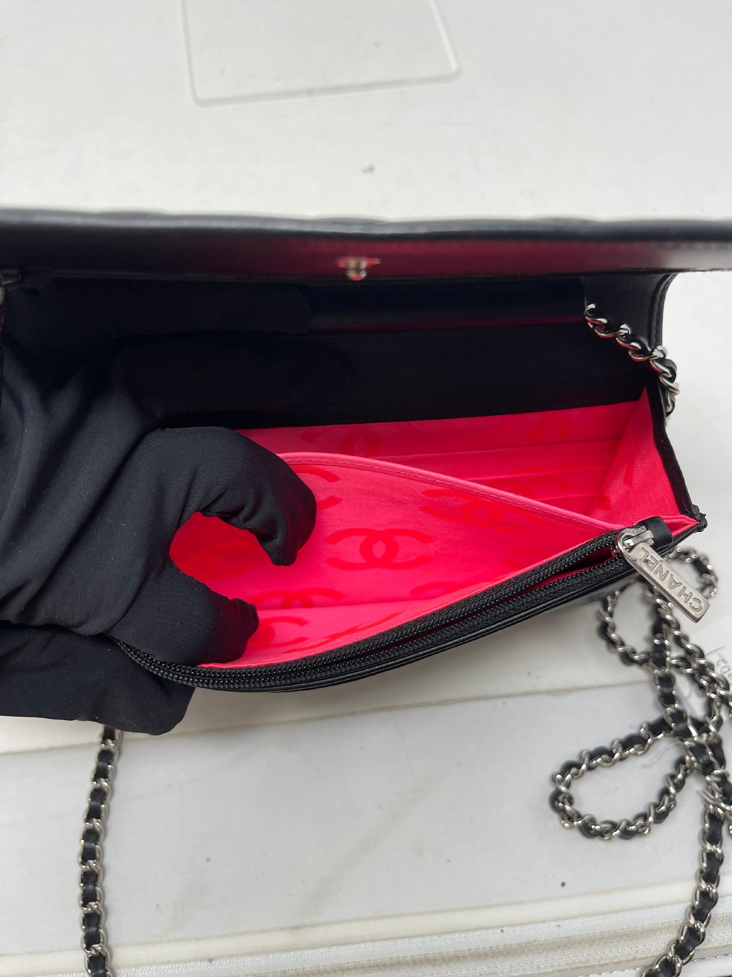 Chanel Cambon Line Chain Wallet