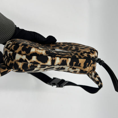 Prada Leopard Print Waist Bag