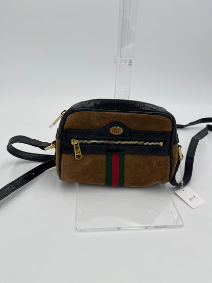 Gucci Opihida Suede Camera
