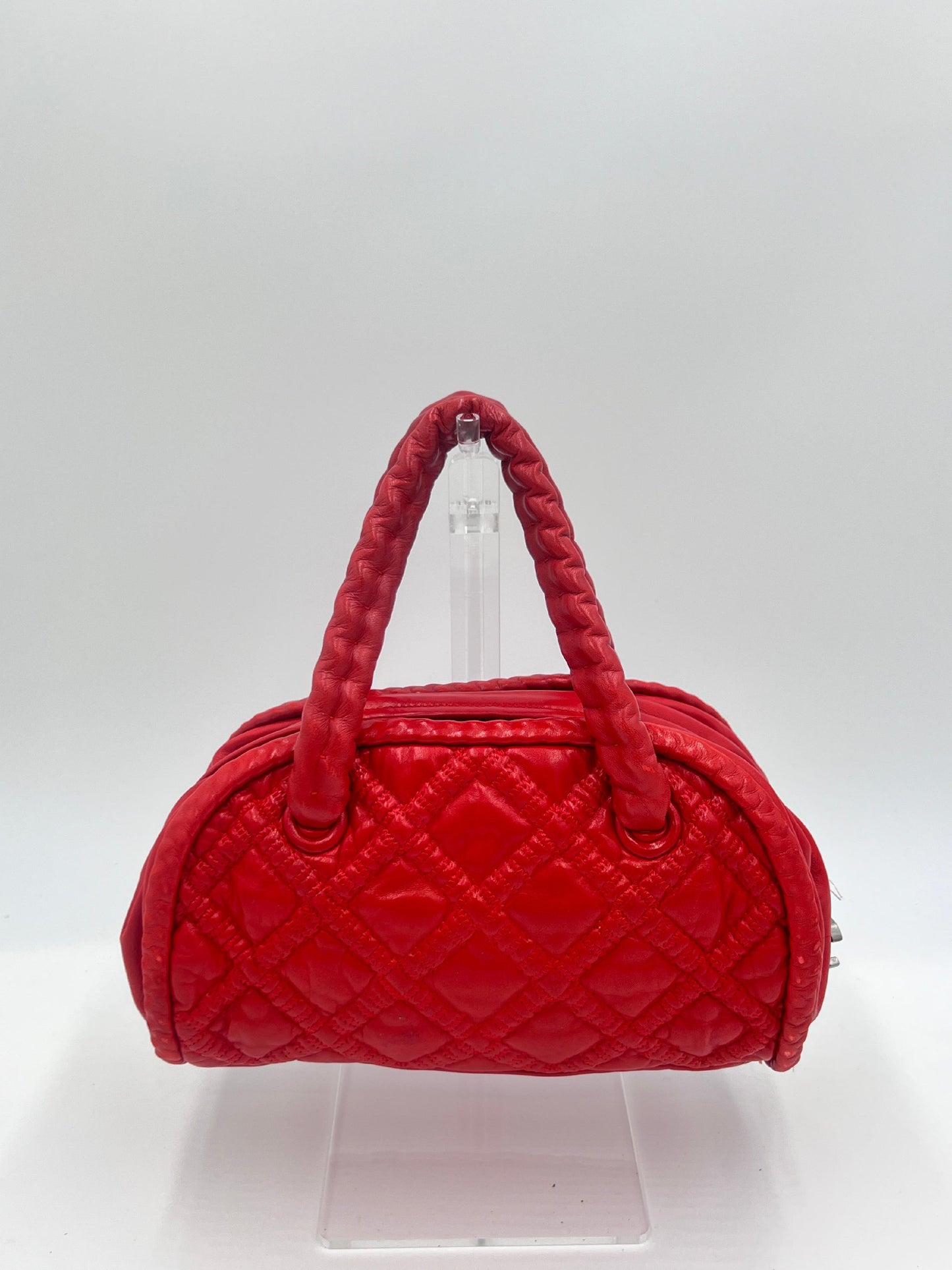 Chanel Braided Quilted Bowling Bag