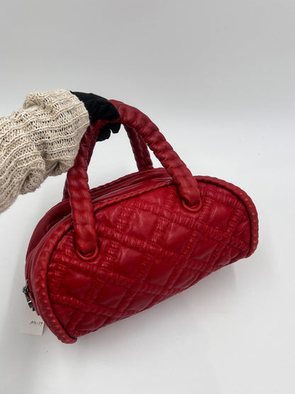 Chanel Braided Quilted Bowling Bag