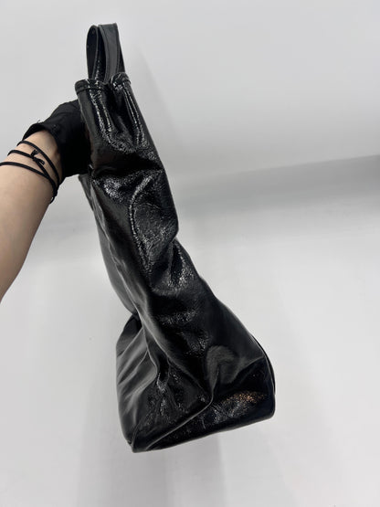 Saint Laurent Patent Stamped Tote