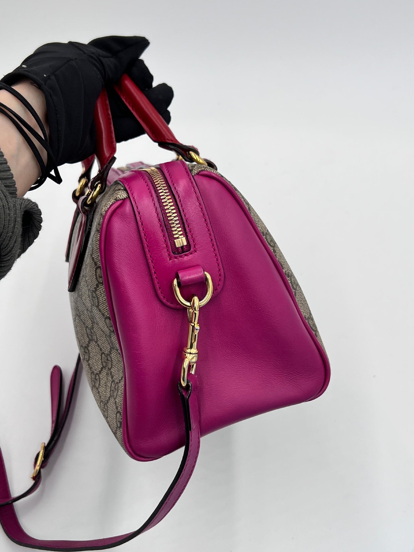 Gucci GG Supreme 2Way Boston