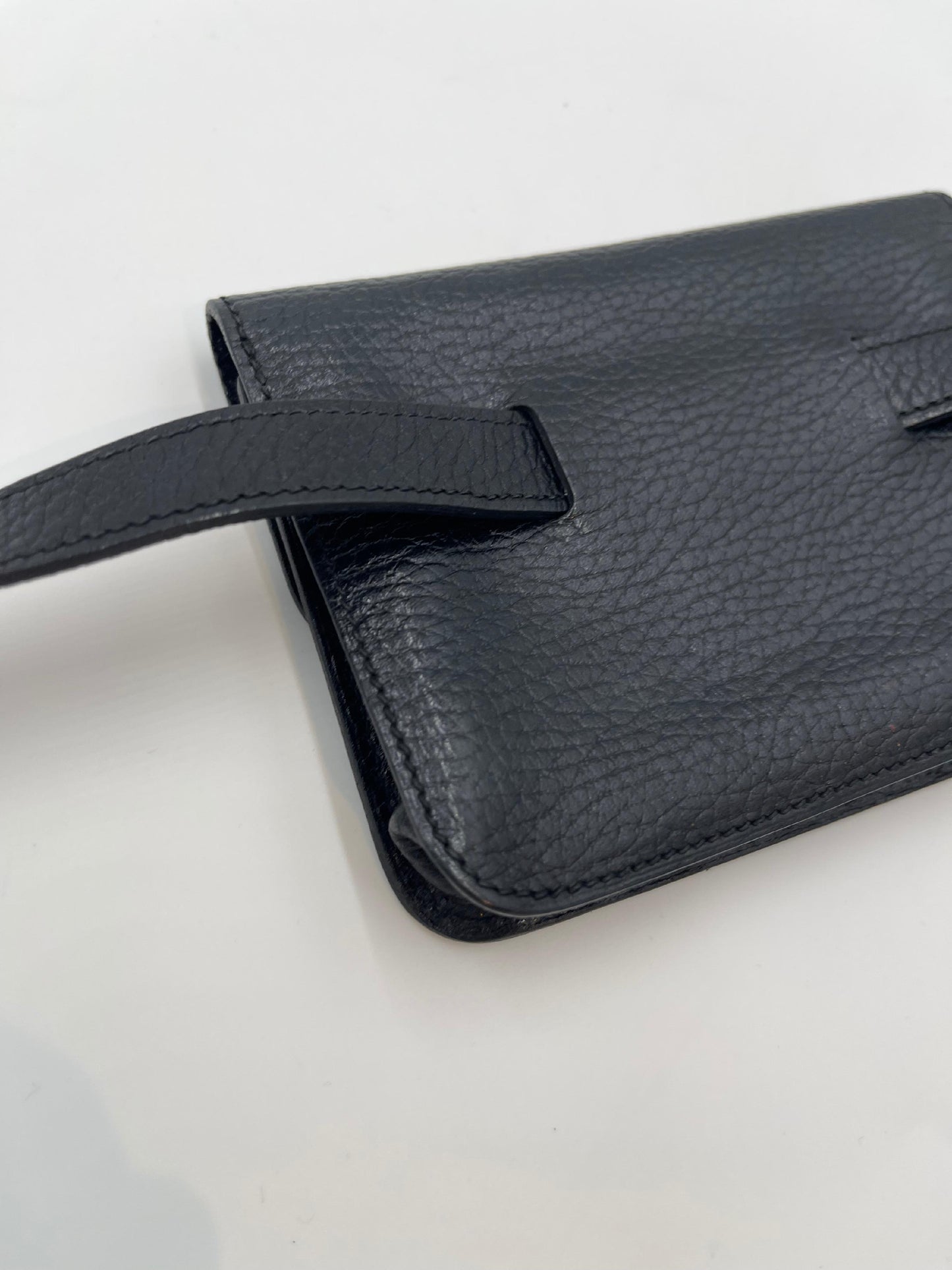 Hermes Pochette Green Waist Bag