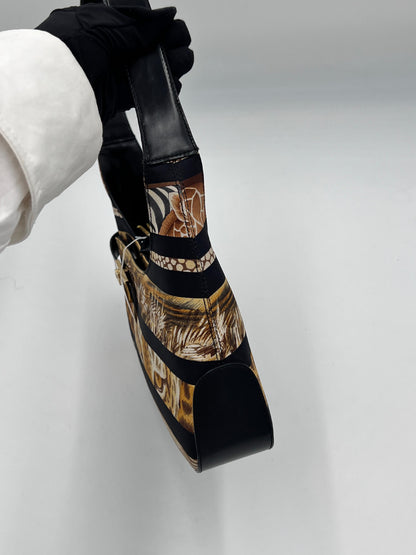Ferragamo Borsa Animalier One Shoulder