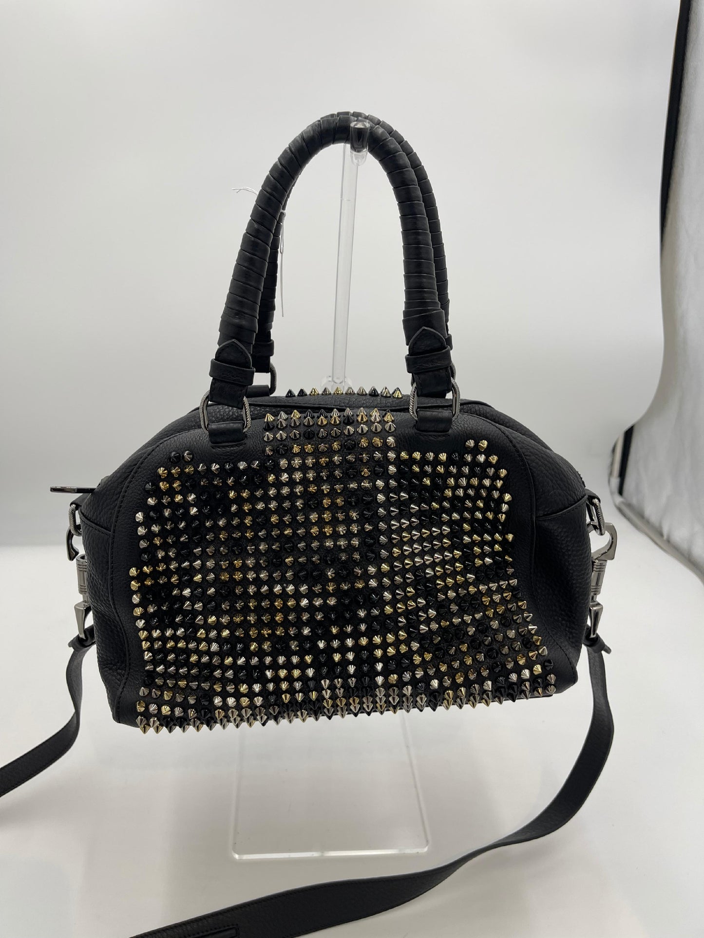 Louboutin Panetone Studded Boston 2Way