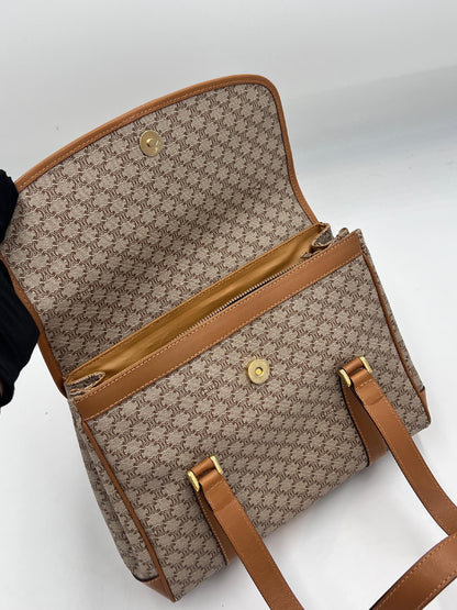 Celine Macadam Double Handle Handbag