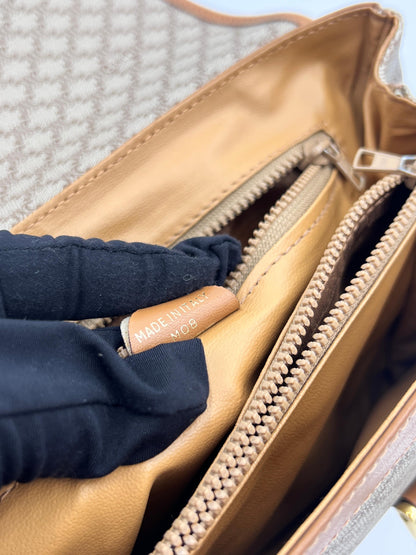 Celine Macadam Double Handle Handbag