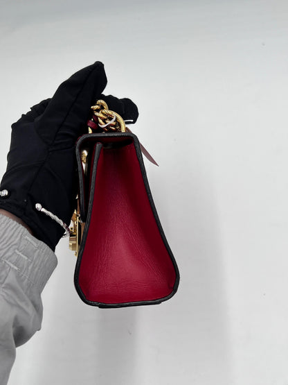 Gucci Leather Padlock Chain Shoulder