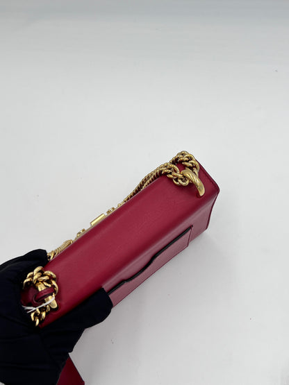 Gucci Leather Padlock Chain Shoulder