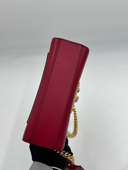 Gucci Leather Padlock Chain Shoulder