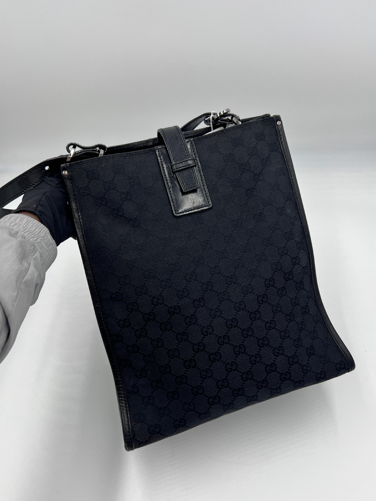 Gucci GG Canvas Tall Tote