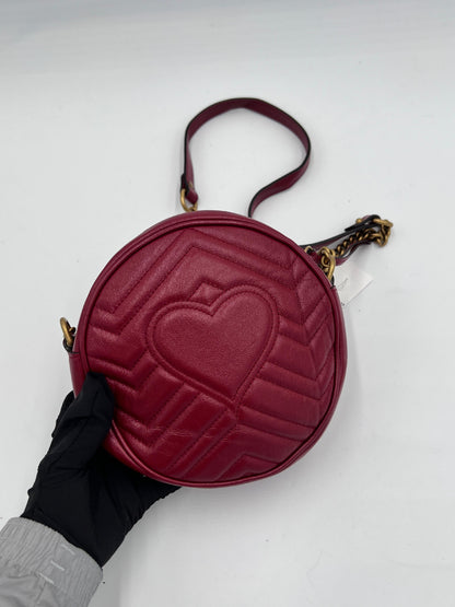 Gucci Marmont Round Chain Shoulder