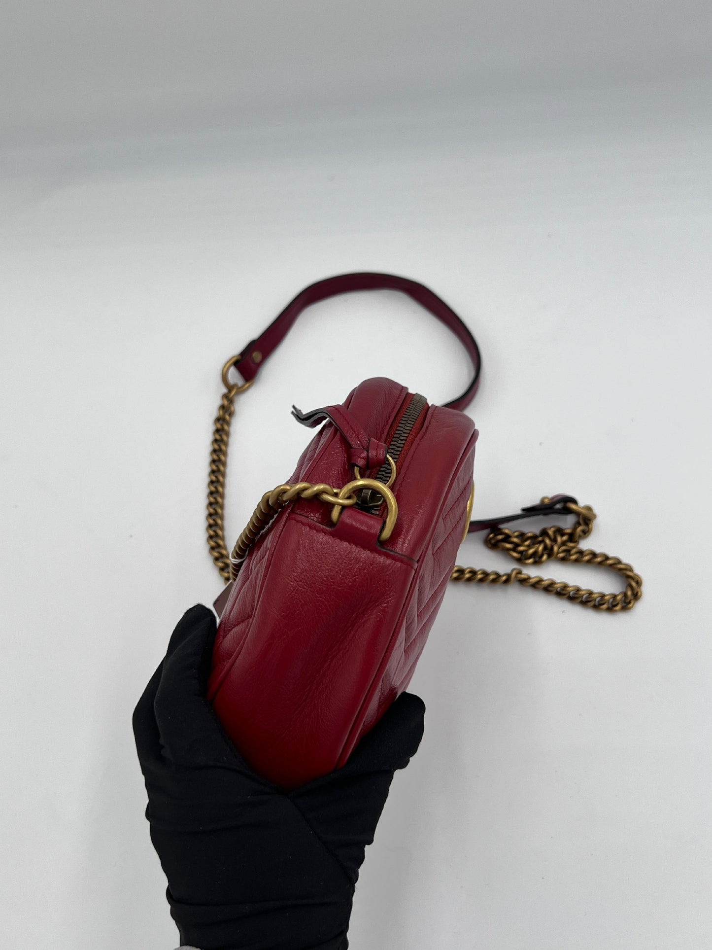 Gucci Marmont Round Chain Shoulder