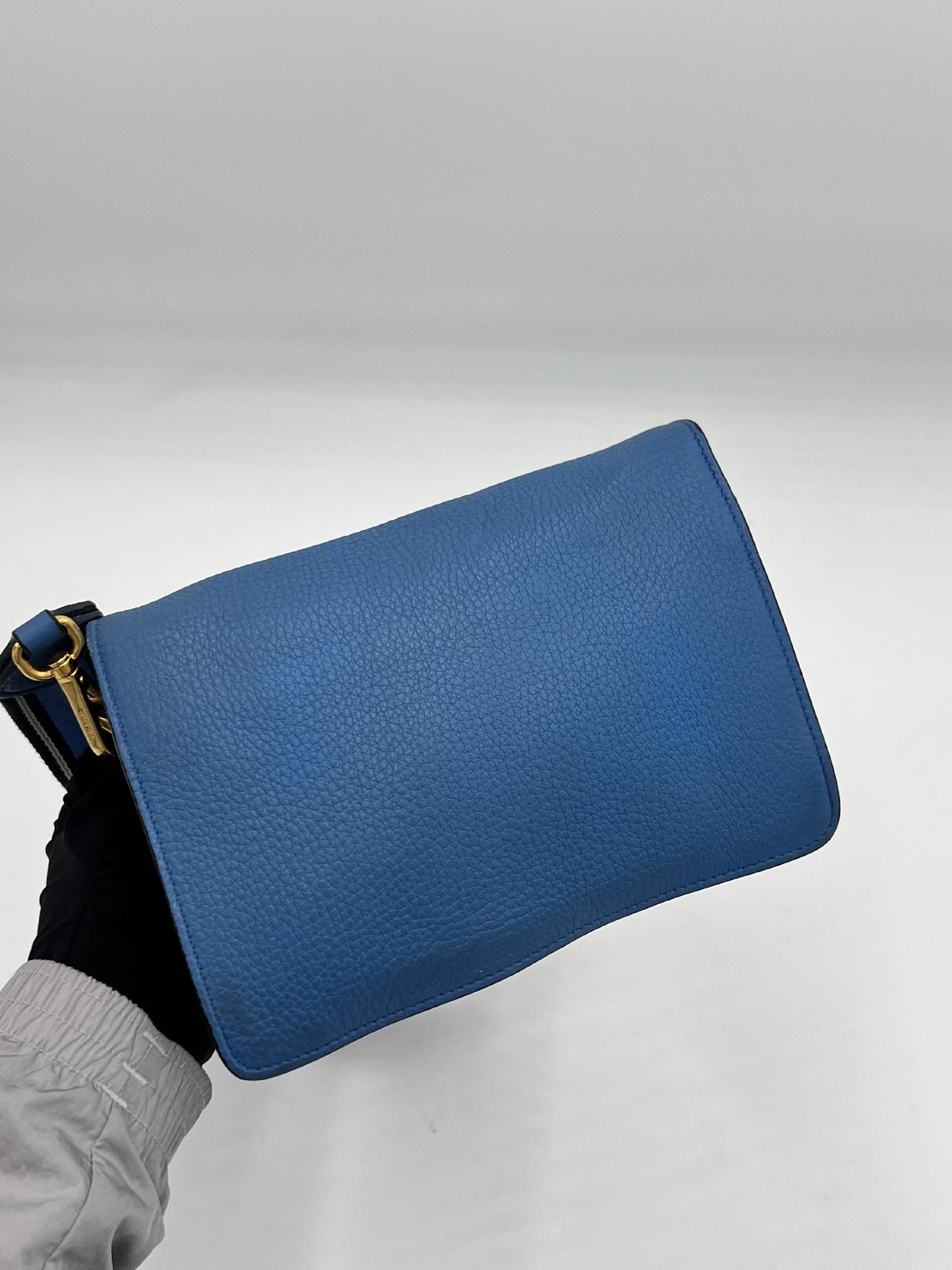 Prada Vitello Daino Flap Shoulder