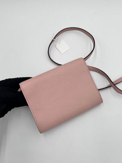 Gucci Animalier Leather Wallet On Strap