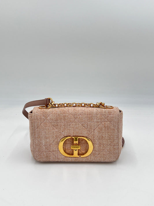 Dior Caro Canvas Chain Shoulder