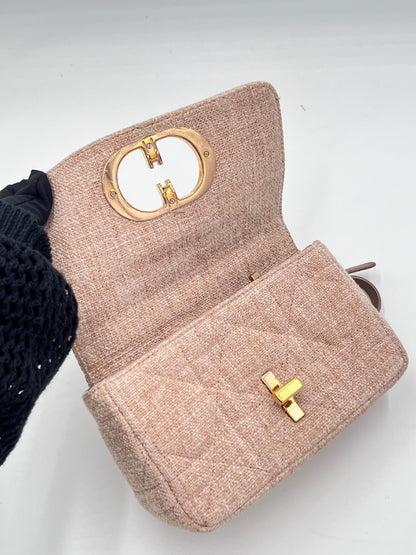 Dior Caro Canvas Chain Shoulder