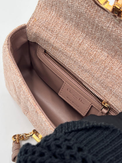 Dior Caro Canvas Chain Shoulder