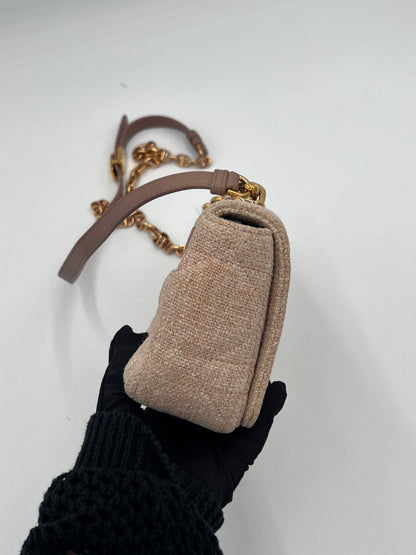 Dior Caro Canvas Chain Shoulder