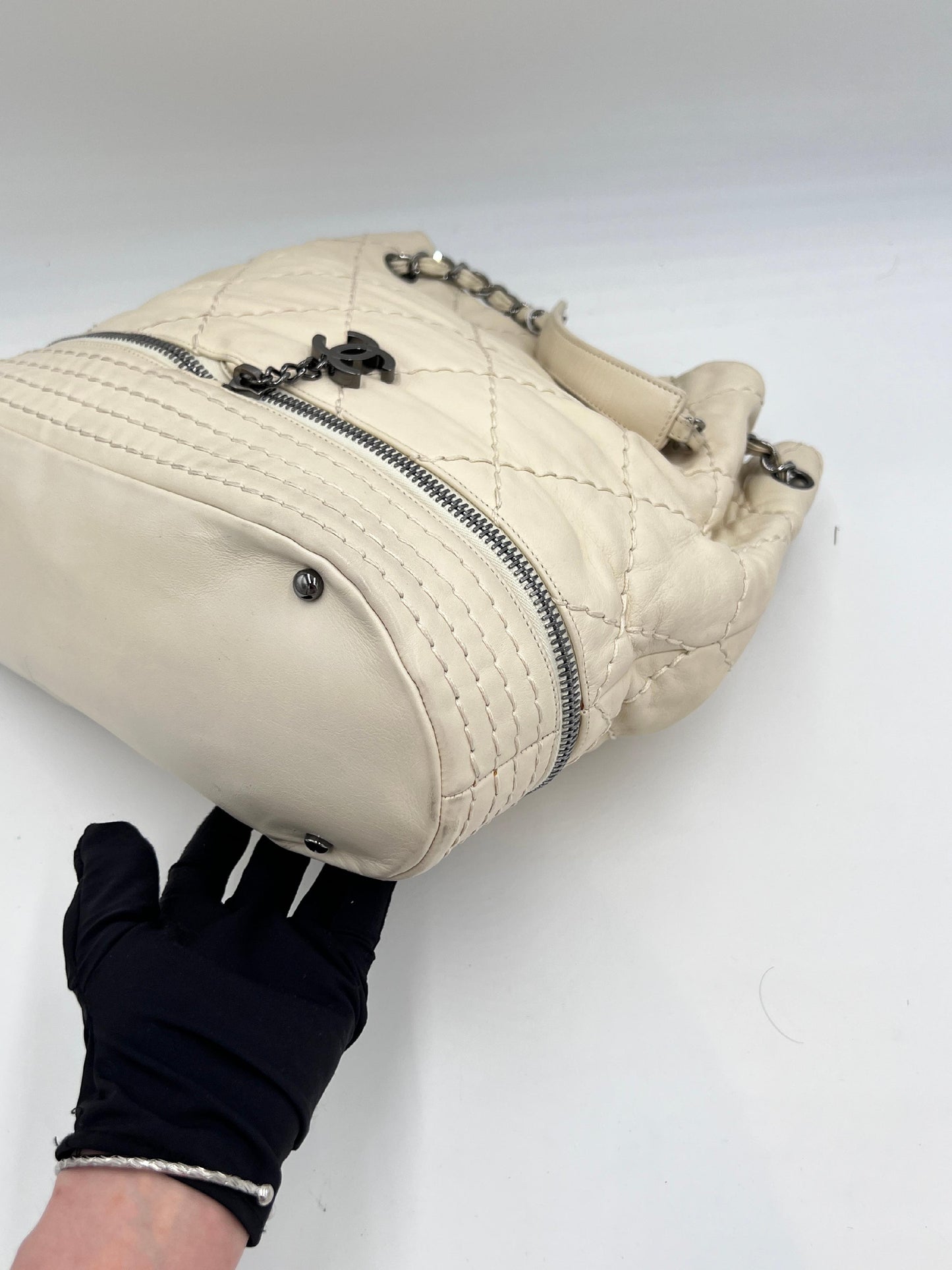 Chanel Surpique Expendable Chain Shoulder