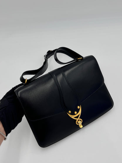 Hermes Vintage Box Calf Shoulder