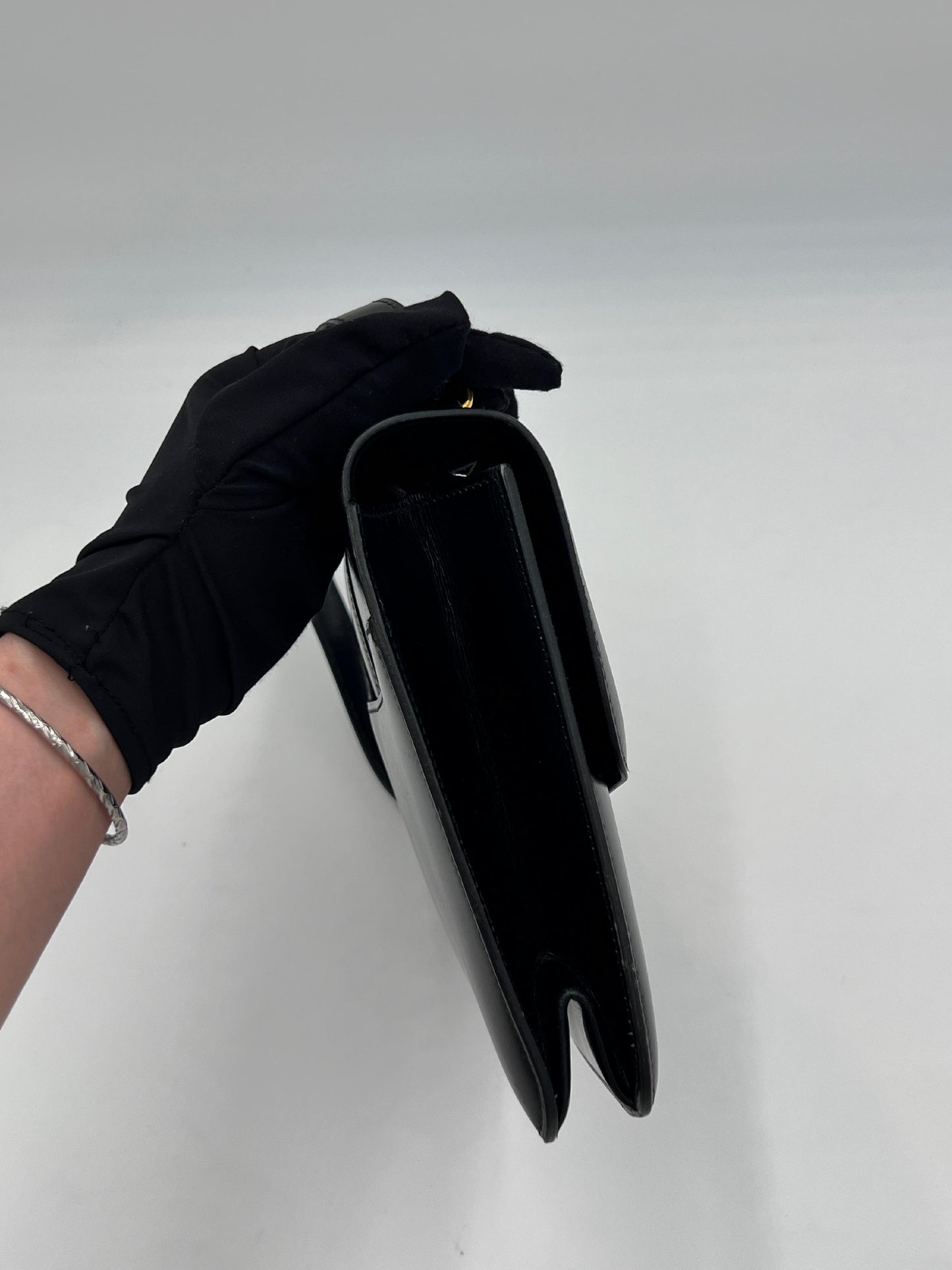 Hermes Vintage Box Calf Shoulder