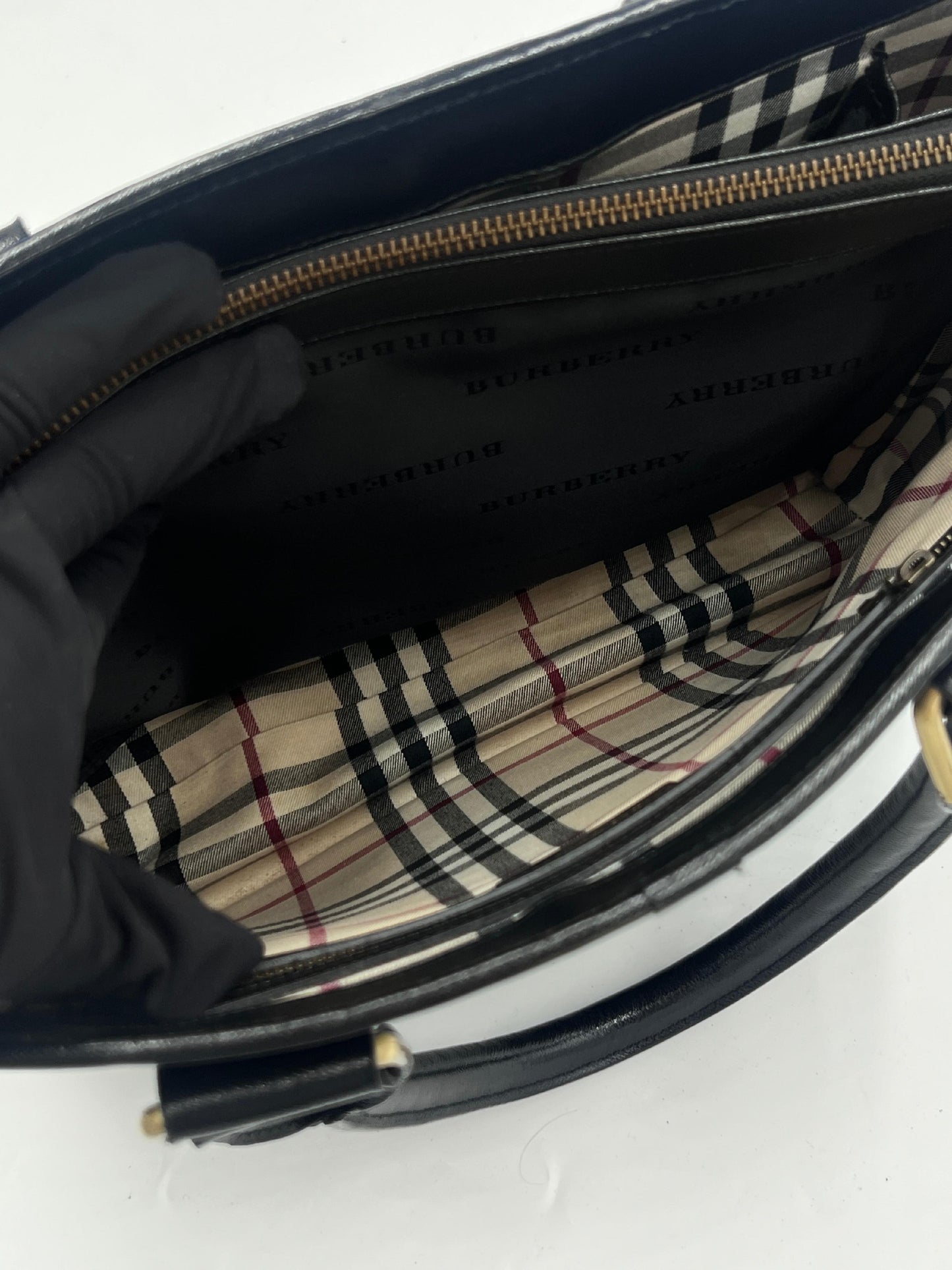 Burberry Patent Leather Tote