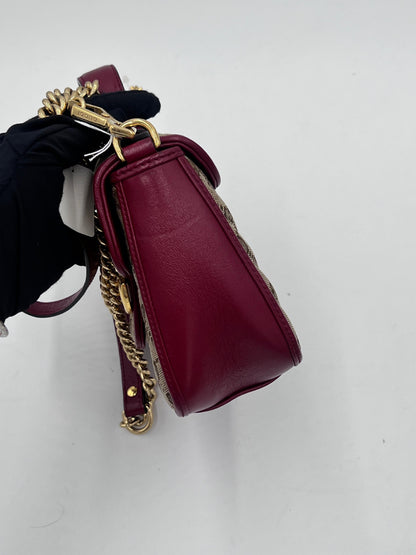 Gucci Marmont Top Handle Chain Shoulder