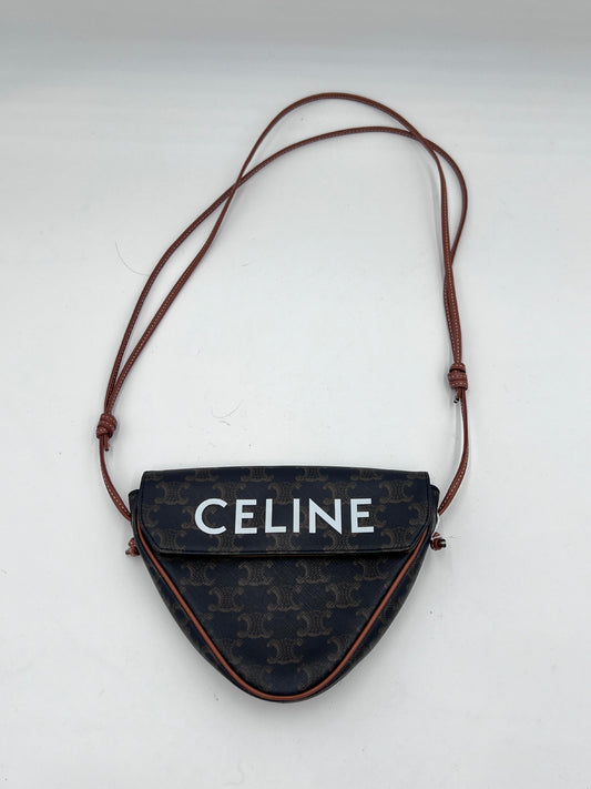 Celine Triomphe Triangular Shoulder