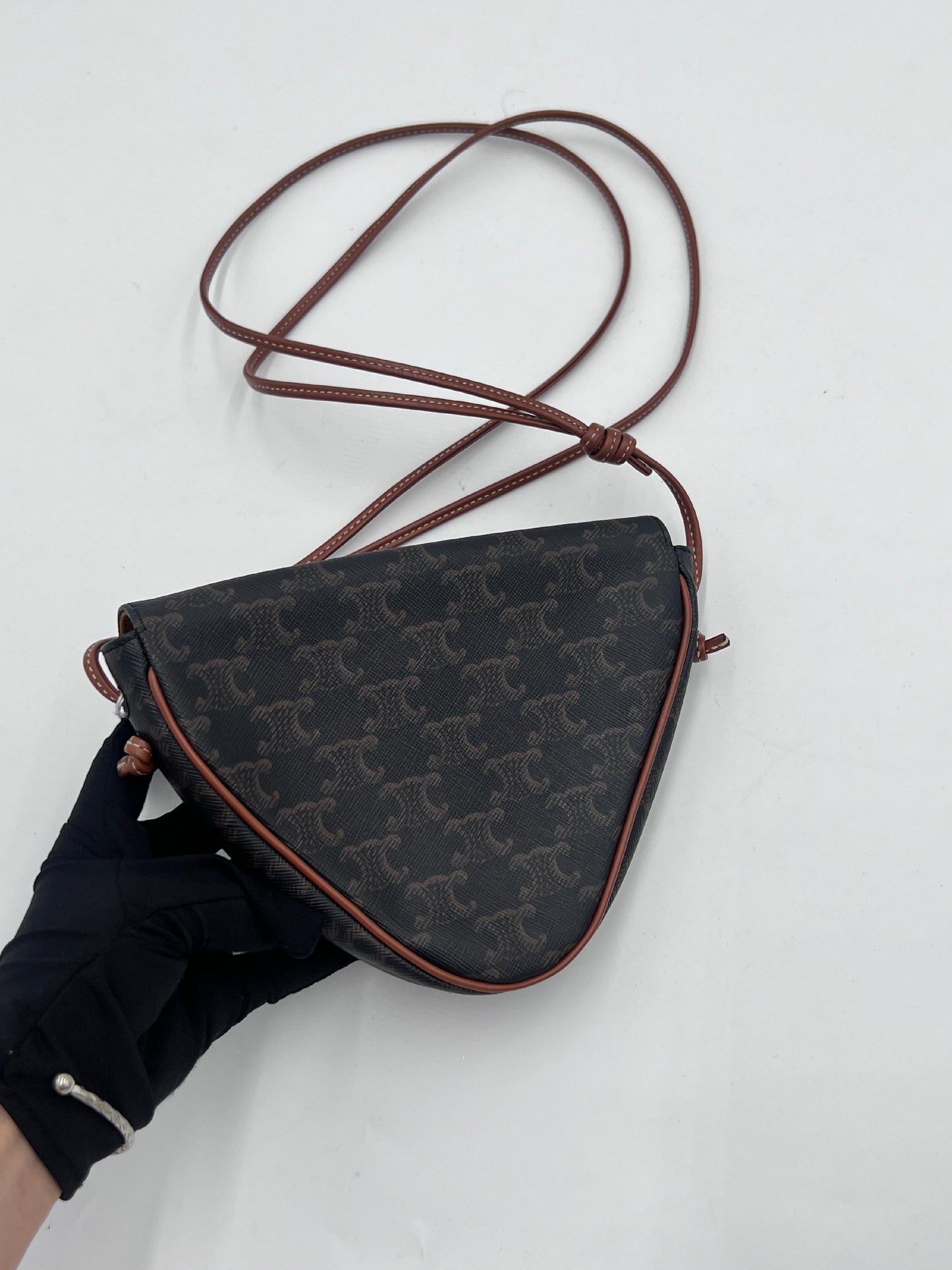 Celine Triomphe Triangular Shoulder