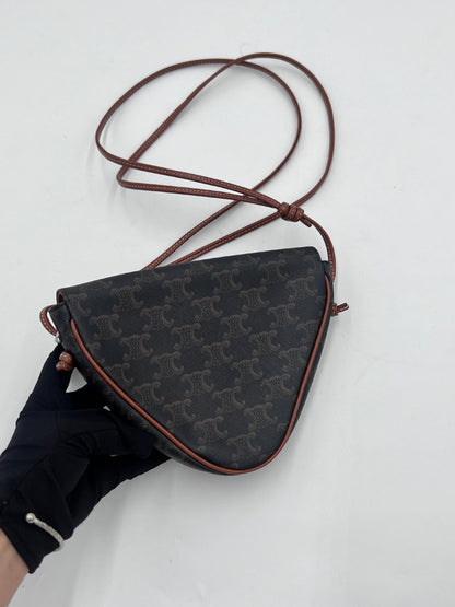 Celine Triomphe Triangular Shoulder