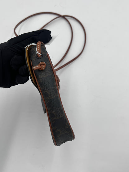 Celine Triomphe Triangular Shoulder