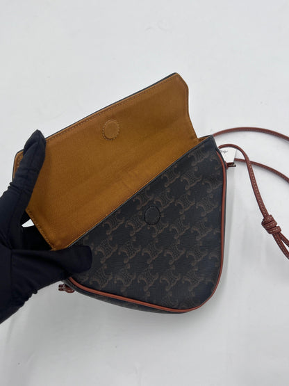 Celine Triomphe Triangular Shoulder