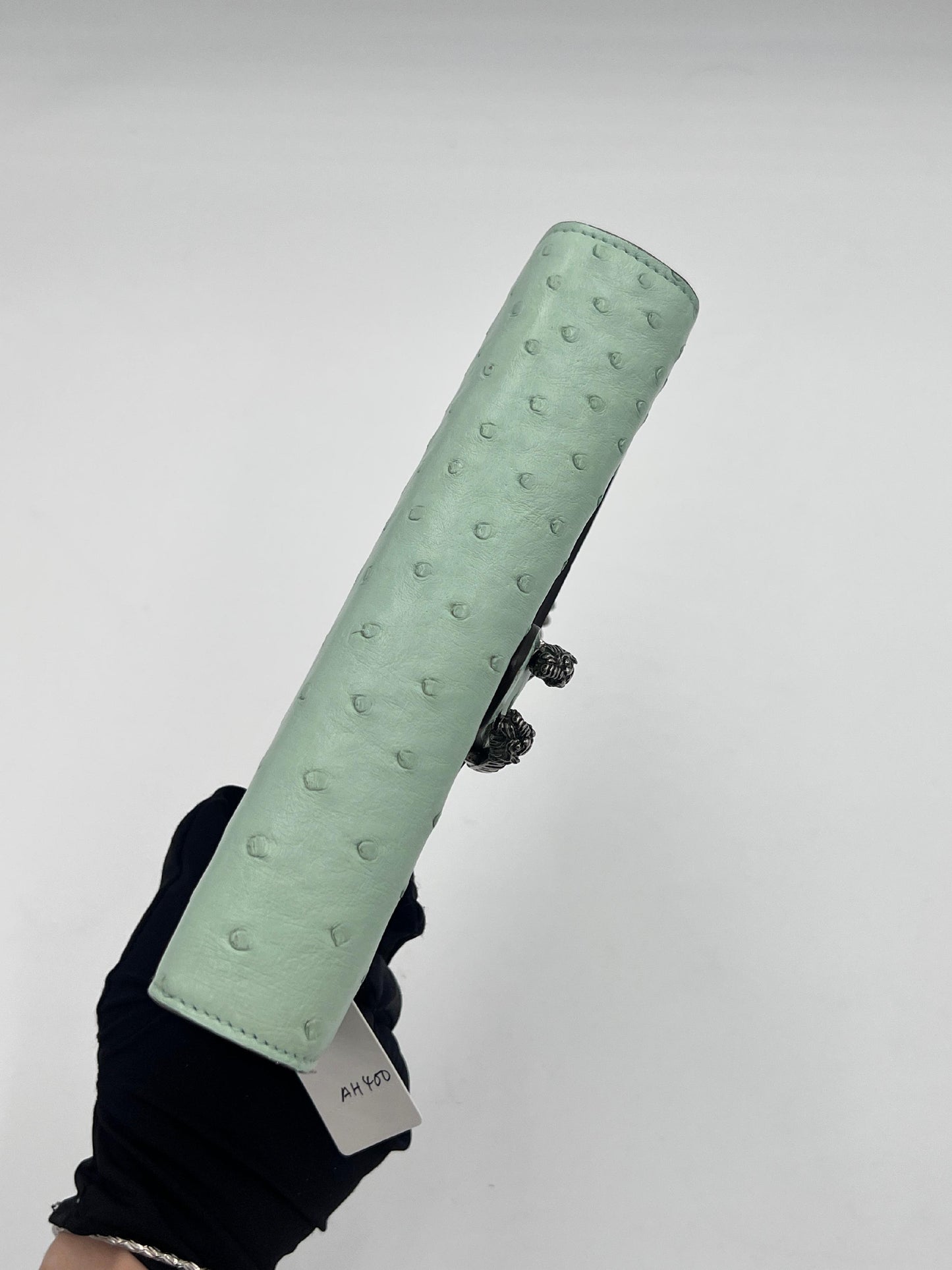 Gucci Dionysus Ostrich Chain Wallet