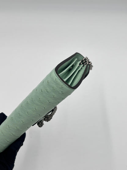 Gucci Dionysus Ostrich Chain Wallet