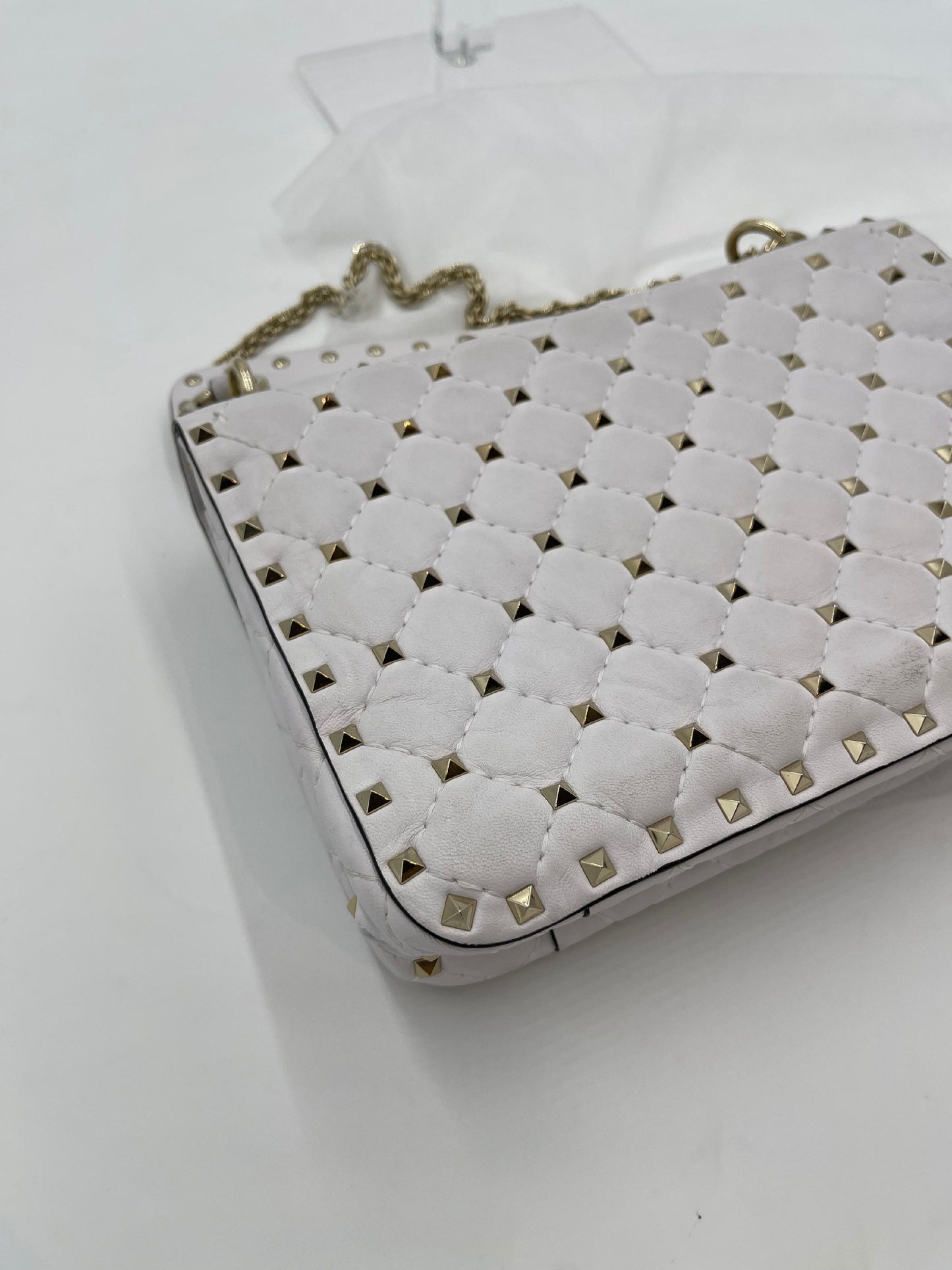 Valentino  Rockstud Logo 2Way Chain Shoulder