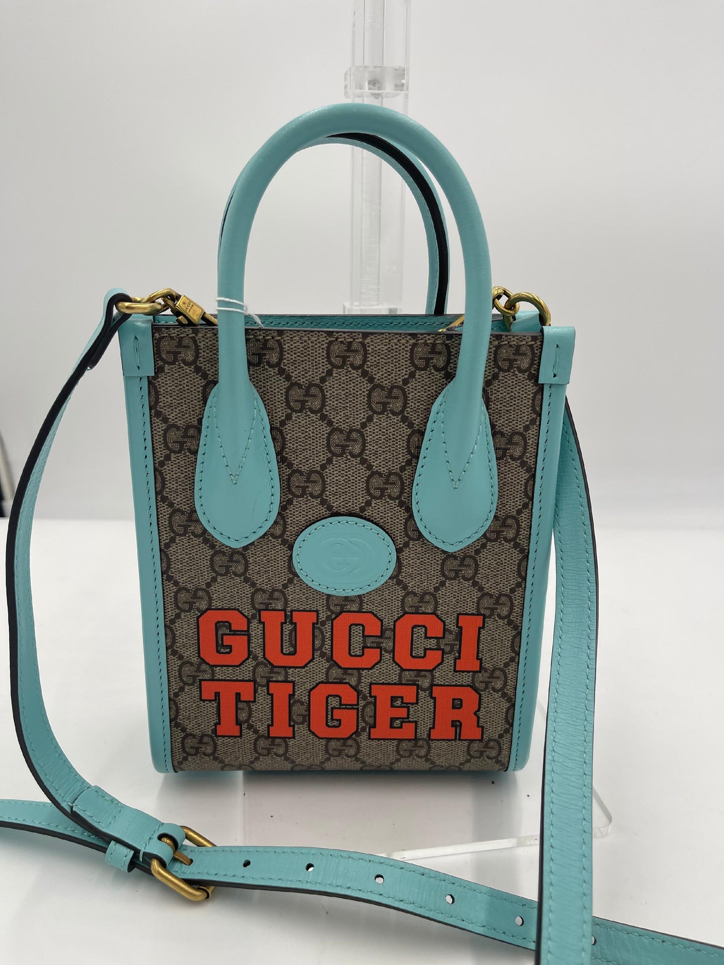 Gucci Interlocking Tiger 2Way Tote