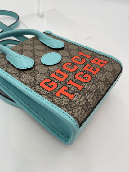 Gucci Interlocking Tiger 2Way Tote