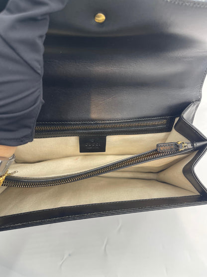 Gucci Marmont Patchwork Hearts Chain Shoulder