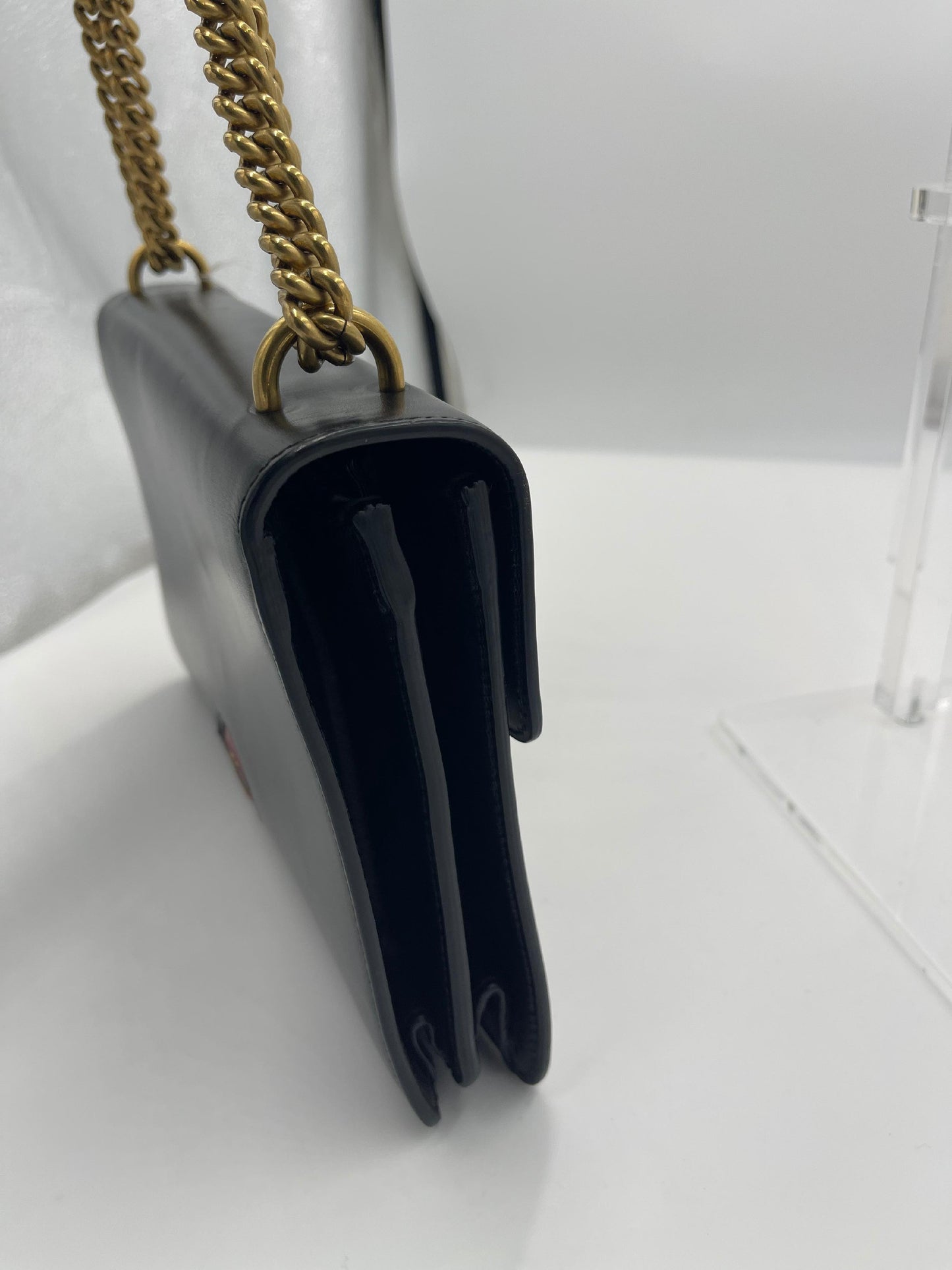 Gucci Marmont Patchwork Hearts Chain Shoulder