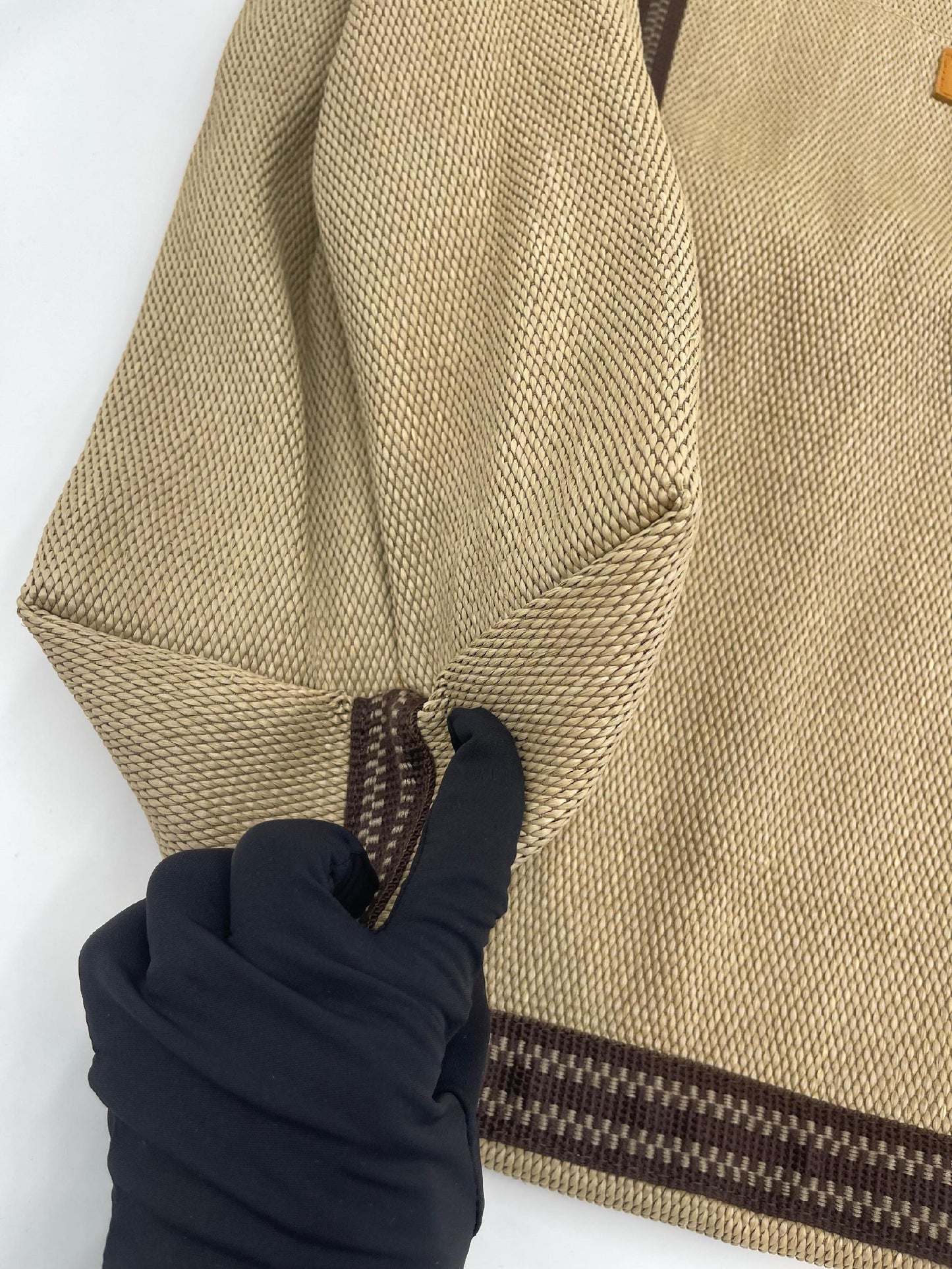 Chloe Raffia Open Tote