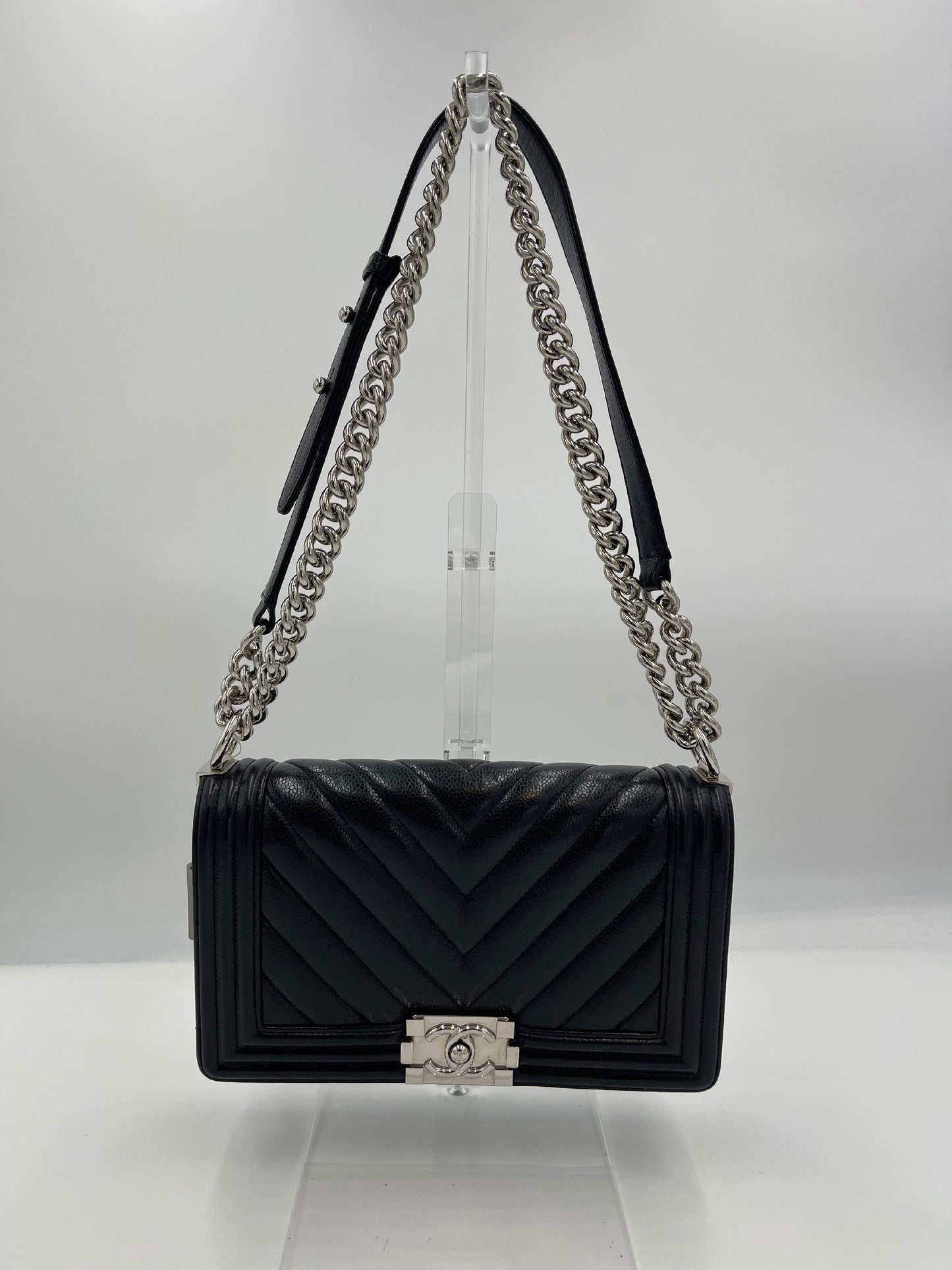 Chanel Caviar Boy Chanel