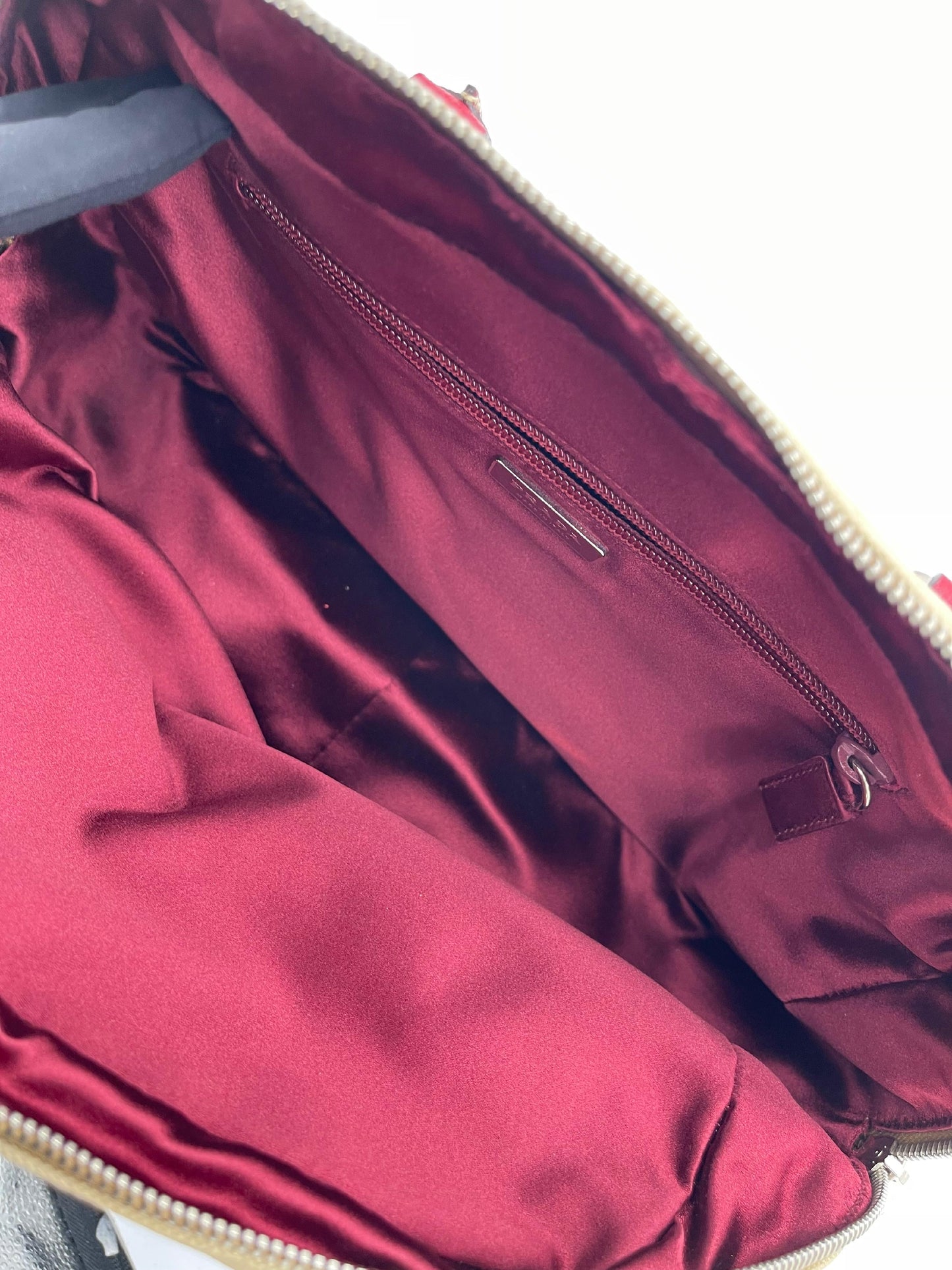 Prada Canvas Bowler Bag