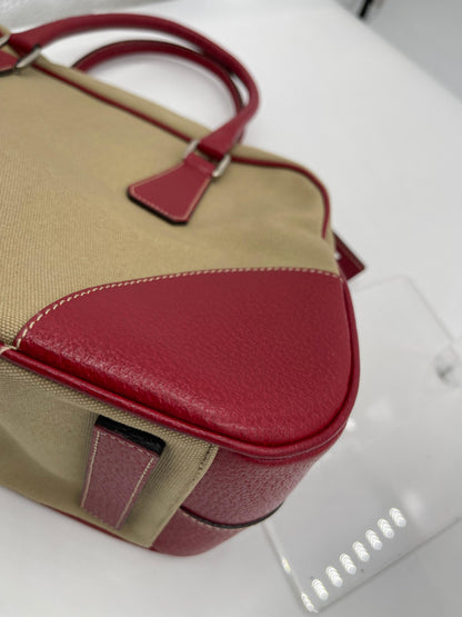 Prada Canvas Bowler Bag