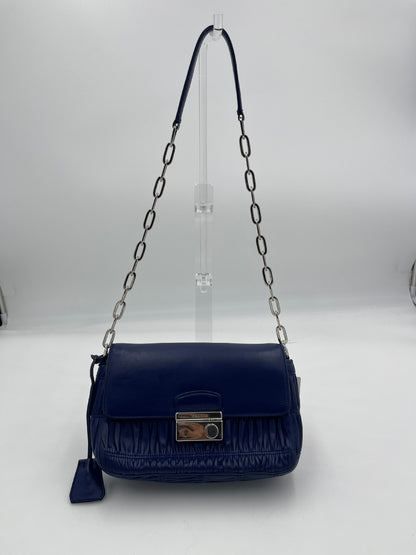 Prada Nappa Gauffre Chain Shoulder