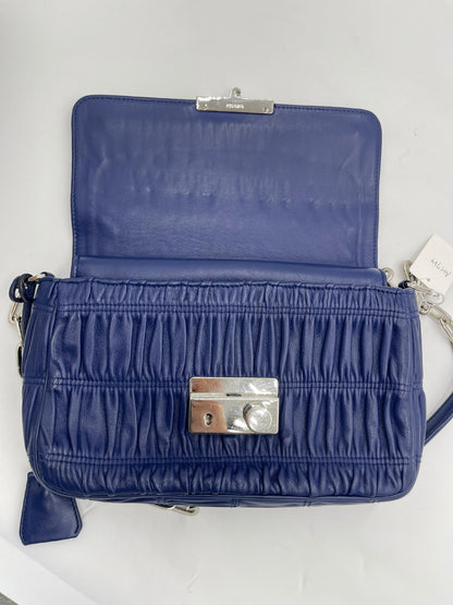 Prada Nappa Gauffre Chain Shoulder