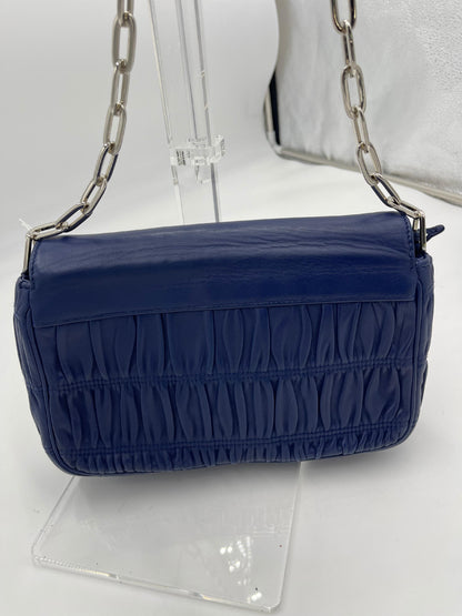 Prada Nappa Gauffre Chain Shoulder